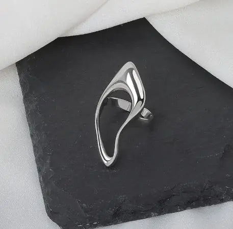 Irregular Metal Adjustable Ring